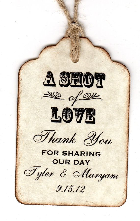 Wedding Favor Tags
 Wedding Thank You Tags Personalized Wedding Favor Tags