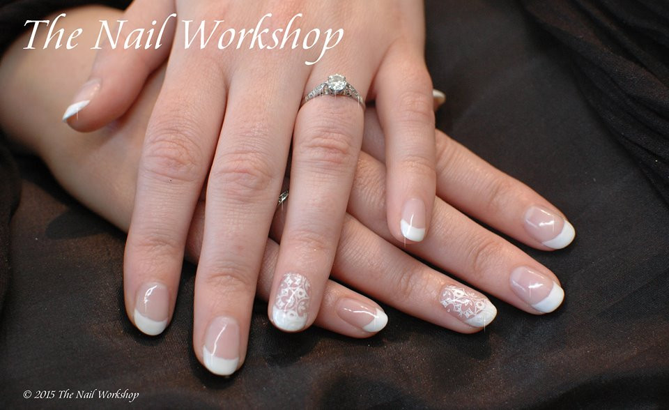 Wedding French Nails
 Beautiful Wedding Nails and Wedding Parties at The Nail