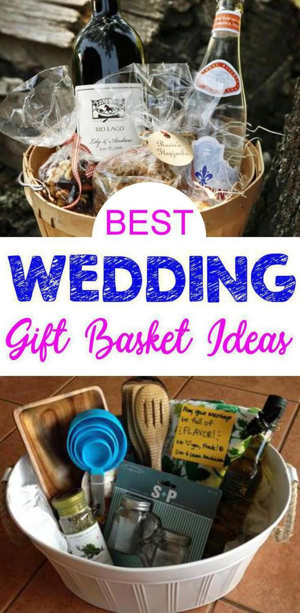 Wedding Gift Basket Ideas For Bride And Groom
 BEST Wedding Gift Baskets DIY Wedding Gift Basket Ideas
