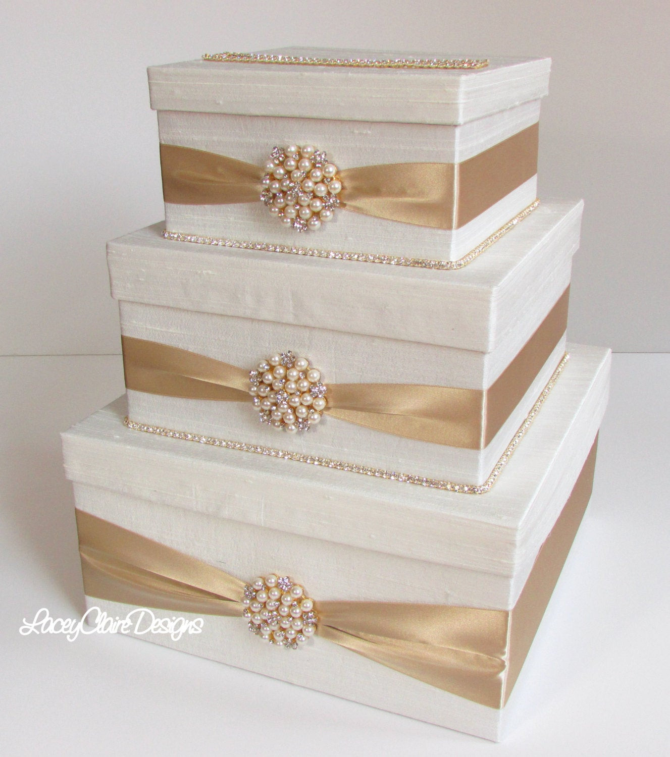 Wedding Gift Boxes Ideas
 Wedding Card Box Bling Card Box Rhinestone Money Holder