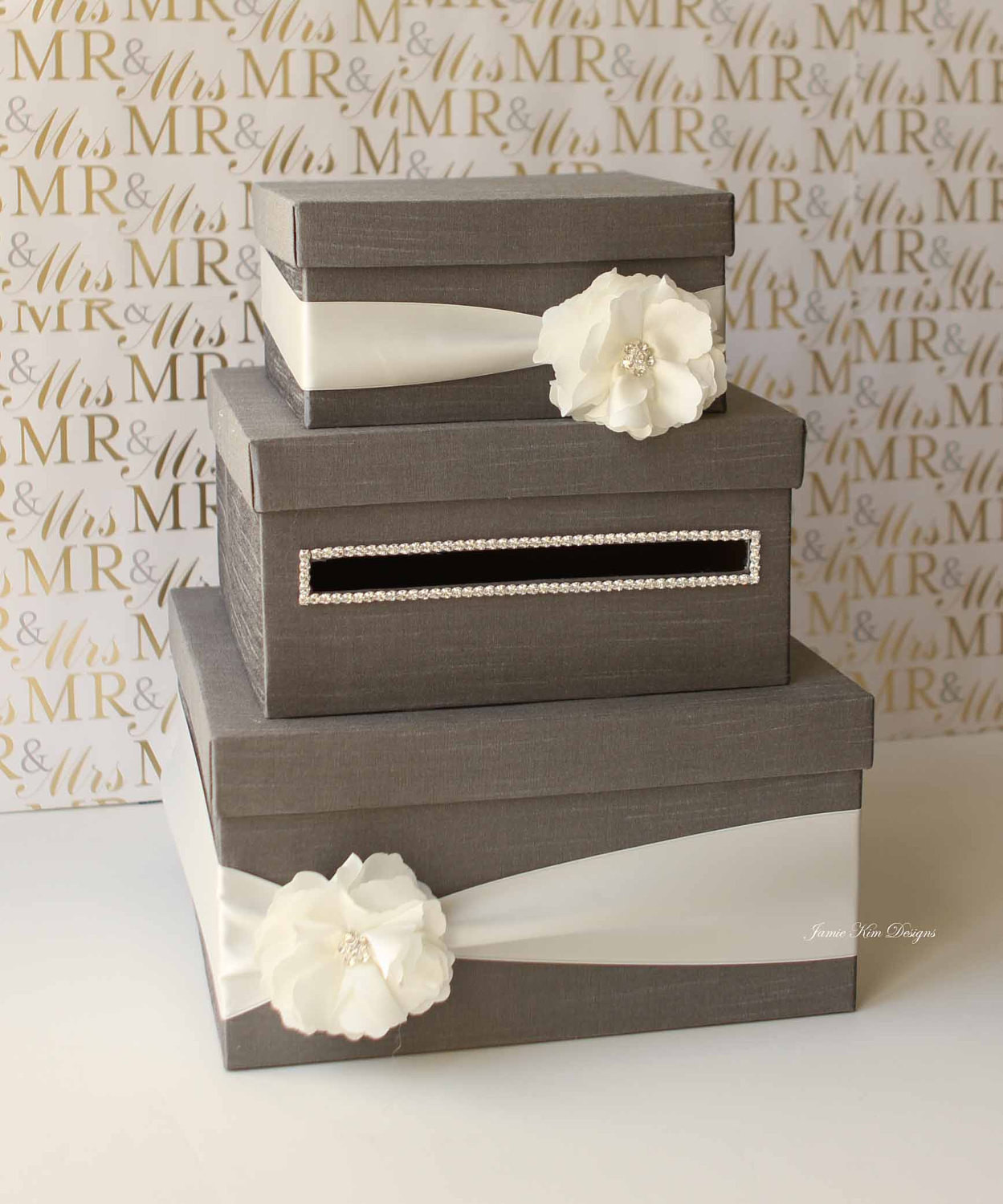 Wedding Gift Card Boxes Ideas
 Wedding Card Money Box Gift Card Holder Reserved