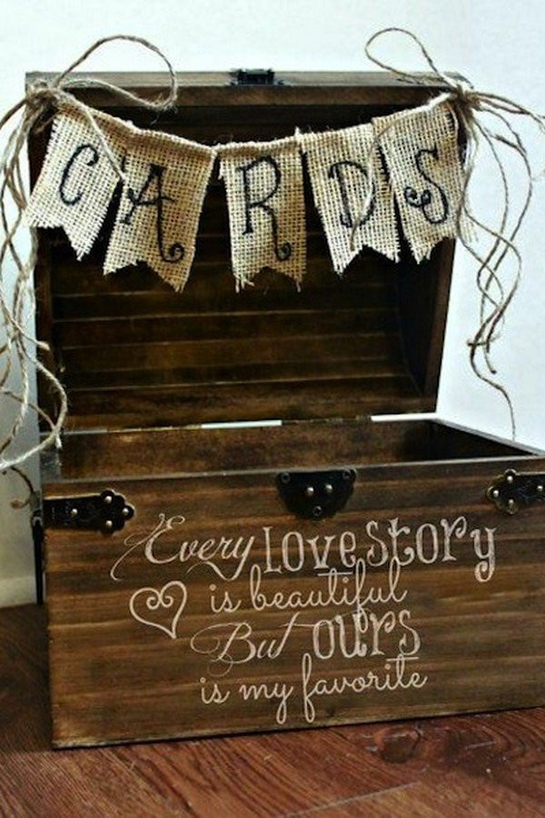 Wedding Gift Card Boxes Ideas
 15 Creative Wedding Card Box Ideas to Impress Your Guests