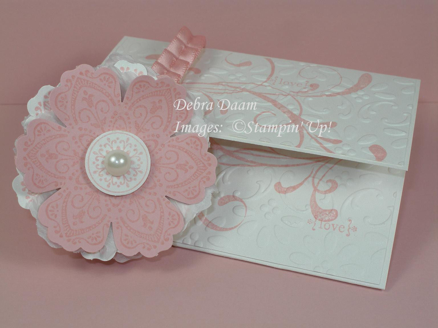 Wedding Gift Card
 Debra s Stamp Life Wedding Shower Gift Card Holder