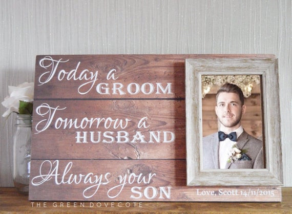 Wedding Gift Ideas From Parents To Bride And Groom
 Gift For Grooms Parents Thank You Wedding Gift Parents