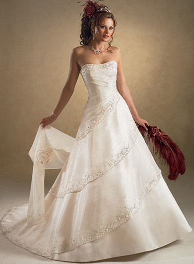 Wedding Gown Patterns
 DIY Wedding Dress by Using Wedding Gown Pattern