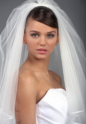 Wedding Hair With Veil And Tiara
 long wedding veils and tiaras
