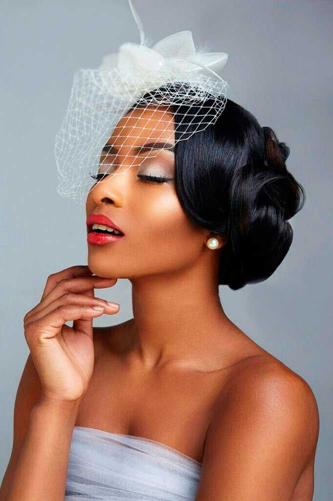 Wedding Hairstyle For Black Hair
 Fascinators beautiful in 2019