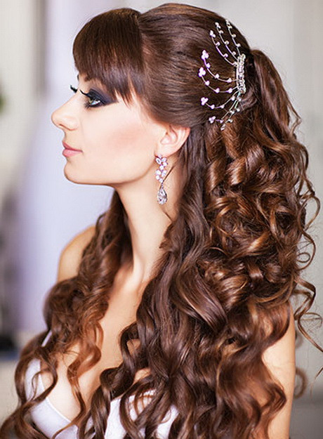 Wedding Hairstyle Images
 Beautiful bridal hairstyle