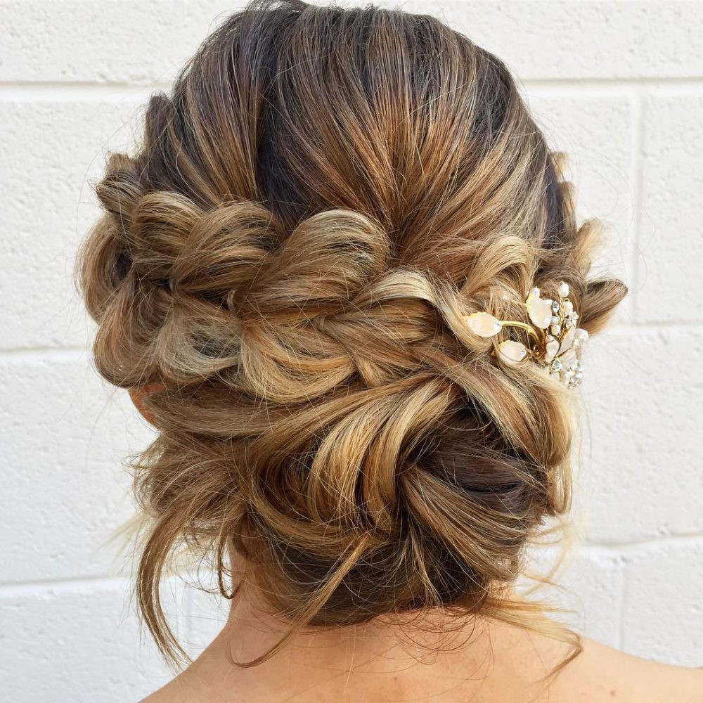 Wedding Hairstyle Up
 17 Gorgeous Wedding Updos for Brides in 2019