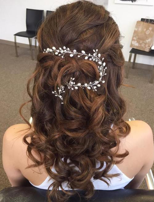 Wedding Hairstyle Up
 Half Up Half Down Wedding Hairstyles – 50 Stylish Ideas