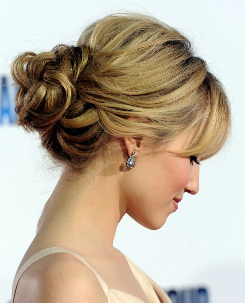 Wedding Hairstyles Buns
 Latest Hairstyles Loose Buns 2013 Trends Fashion s