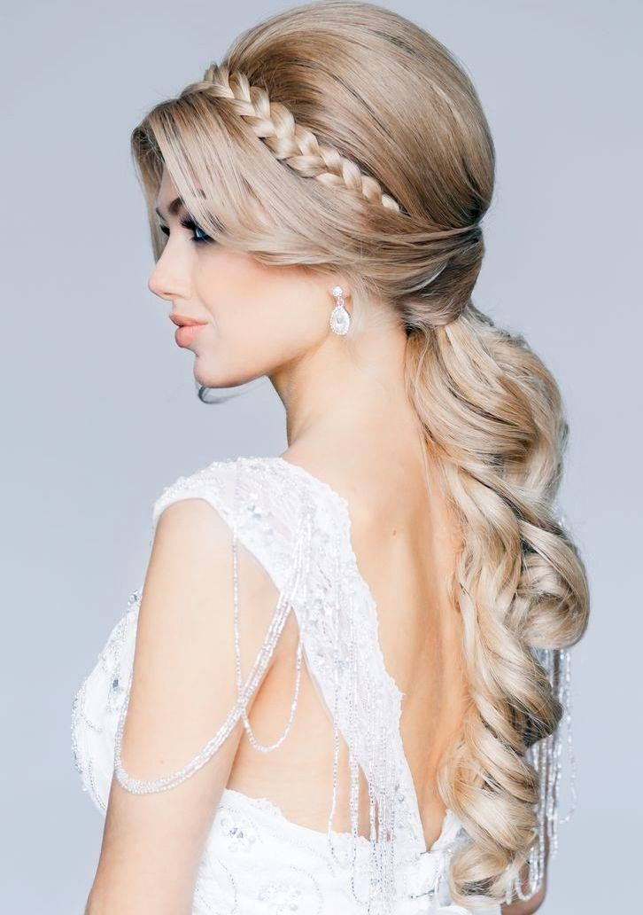 Wedding Hairstyles Extensions
 Beautiful Wedding Hair classic braid braided bun