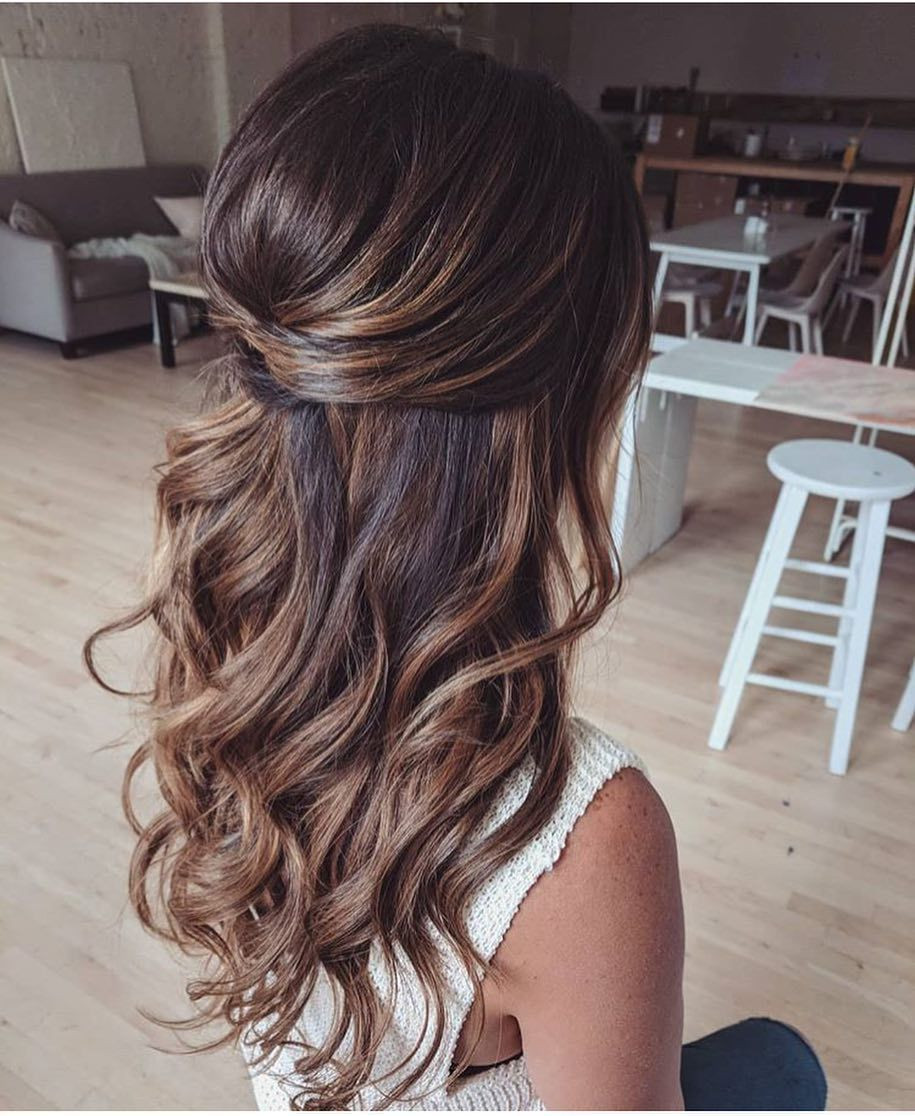 Wedding Hairstyles Extensions
 long hair goals loose curls loose waves THM Hair
