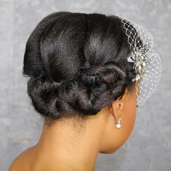 Wedding Hairstyles For Natural Black Hair
 50 Superb Black Wedding Hairstyles