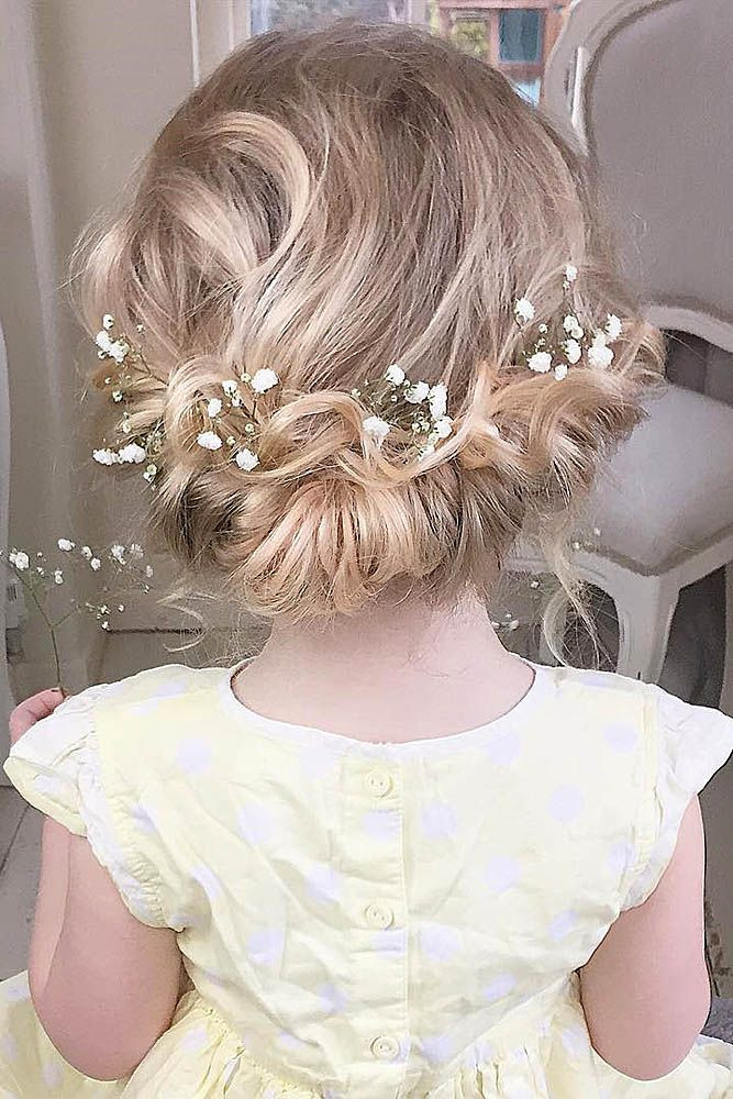 Wedding Hairstyles For Toddlers
 33 Cute Flower Girl Hairstyles 2017 Update