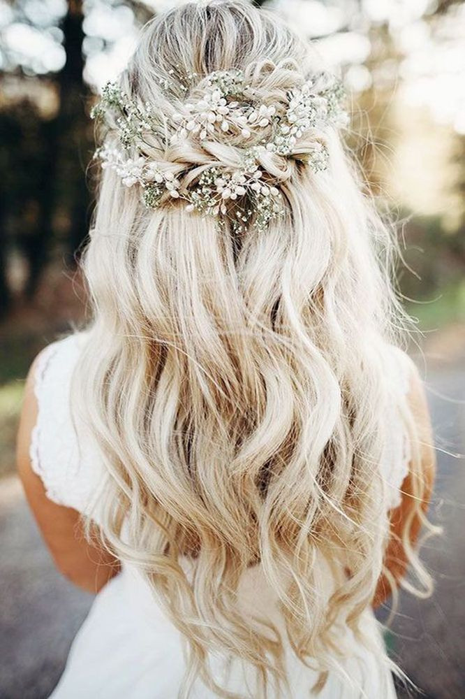 Wedding Hairstyles Up Or Down
 Half Up Half Down Wedding Hairstyles 33 Inspirational
