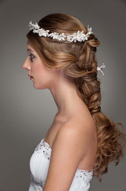 Wedding Hairstyles With Braid
 wedding hair braided wedding hairstyle flowers – the new