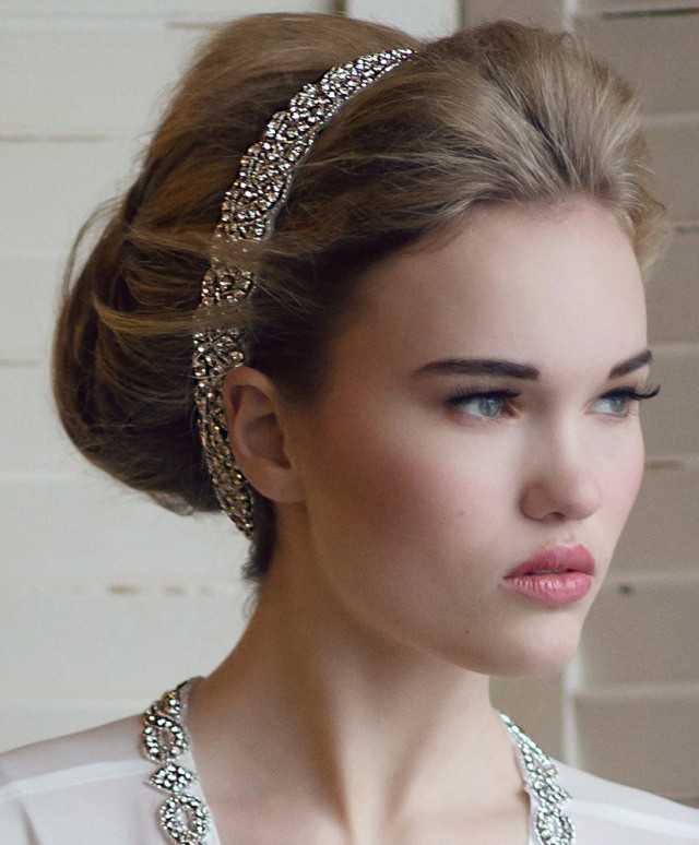 Wedding Hairstyles With Headband
 19 Fabulous Bridal Hairstyles With Veils and Hairpieces