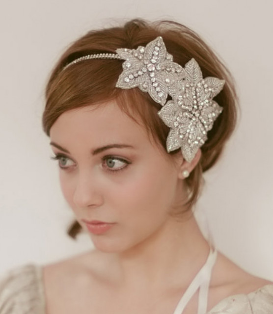 Wedding Hairstyles With Headband
 Memorable Wedding Headpiece Styles For Short Hair