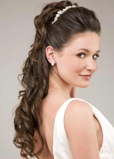 Wedding Hairstyles With Headband
 14 Wedding Hairstyle Ideas for Long Hair – CircleTrest