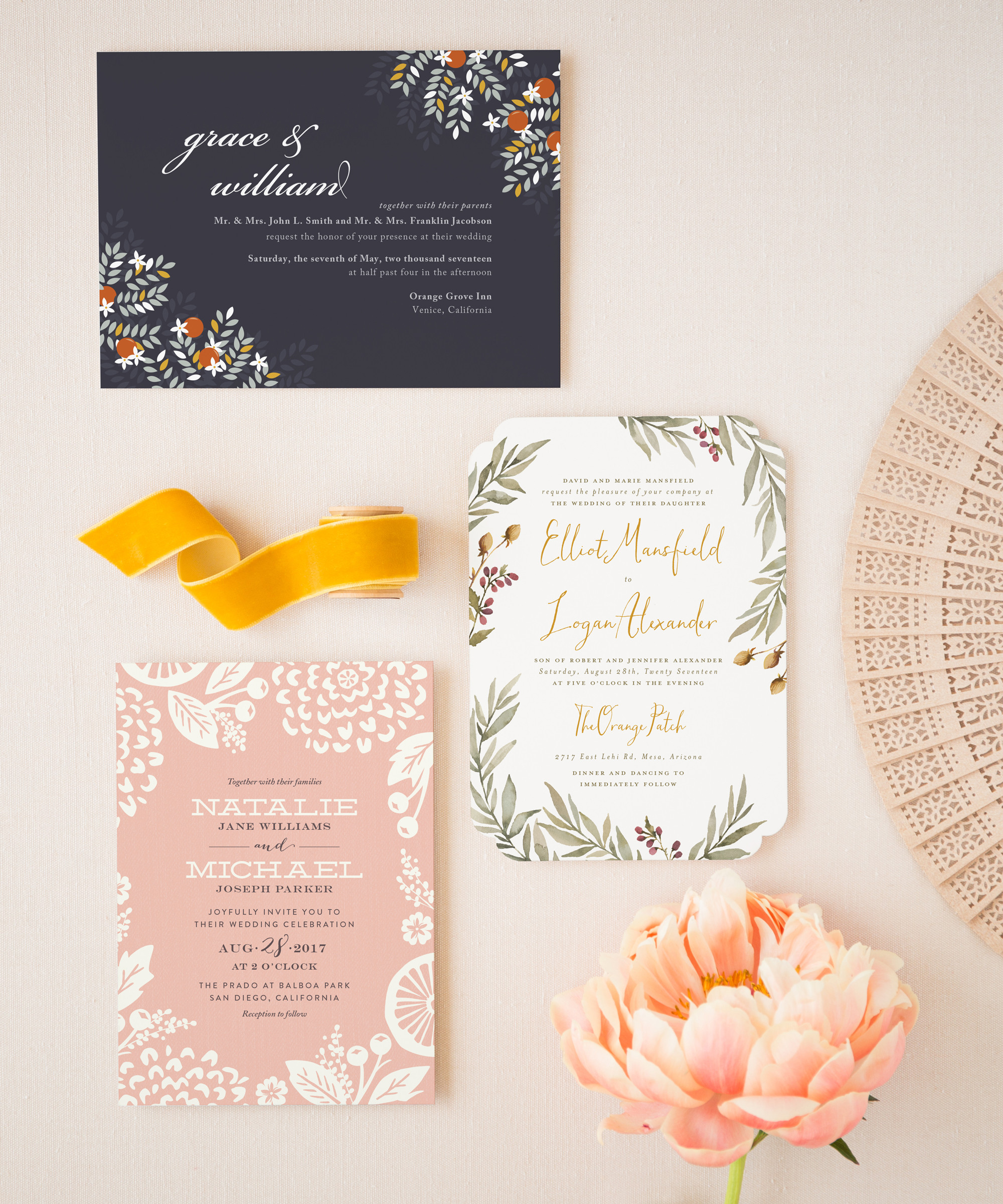 Wedding Invitations With Picture
 Wedding Invitation Trends 2017 — New Wedding Stationery