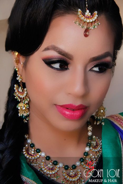Wedding Makeup Boston
 Fishtail Braid and makeup for a Sangeet Garba