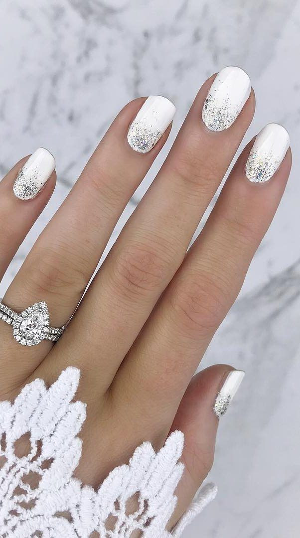 Wedding Nails For Brides
 45 GORGEOUS WEDDING NAIL DESIGNS FOR BRIDES 2019 Page 20