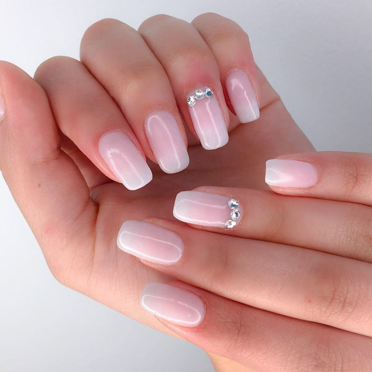 Wedding Nails For Brides
 023 bnbhk bridal wedding nails nailart nailzncy 3