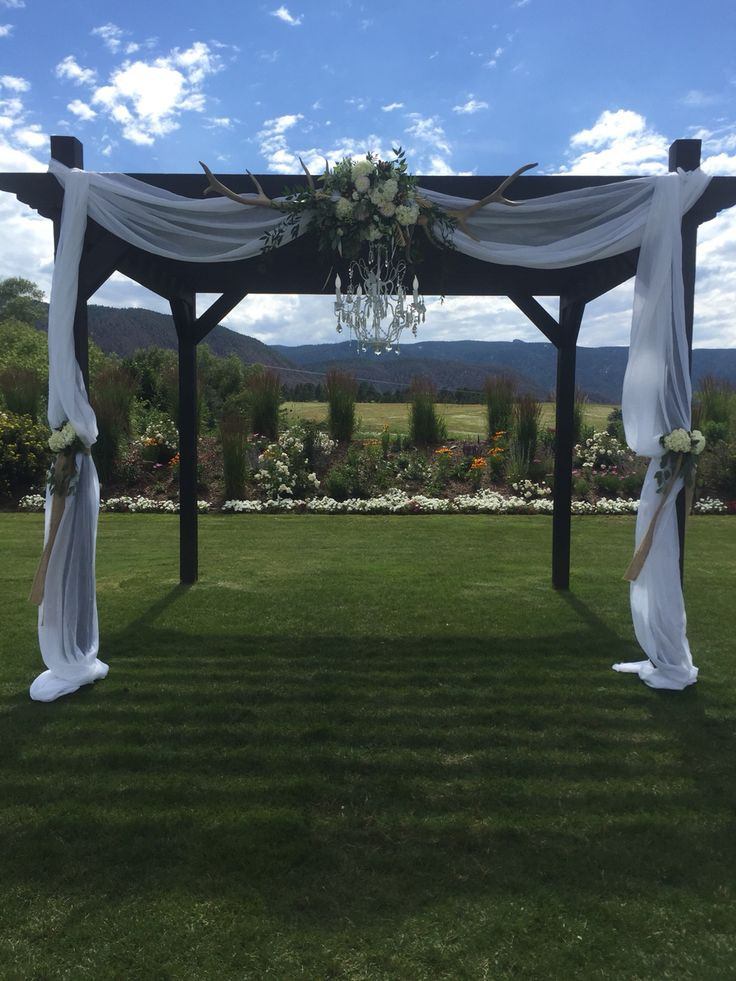 Wedding Pergola DIY
 The 25 best Wedding pergola ideas on Pinterest