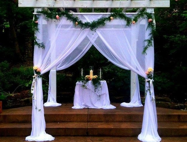 Wedding Pergola DIY
 Pergola Wedding Decoration Ideas