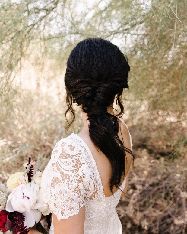 Wedding Ponytail Hairstyles
 15 of the Prettiest Bridal Ponytails