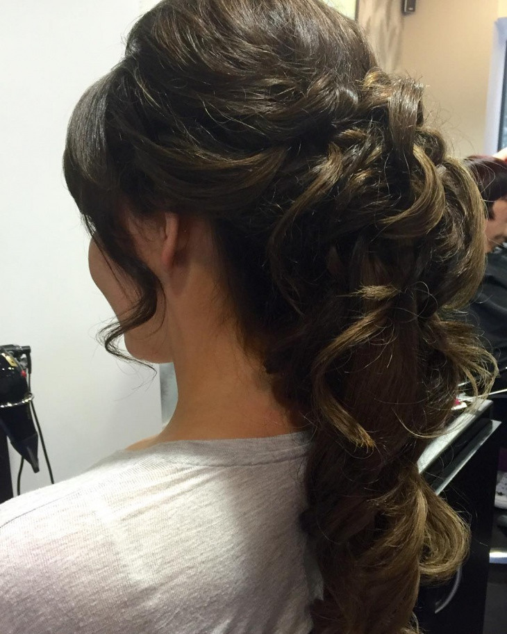 Wedding Ponytail Hairstyles
 21 Curly Ponytail Haircut Ideas Designs