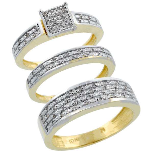 Wedding Ring Sets His And Hers
 His and Hers Wedding Ring Sets