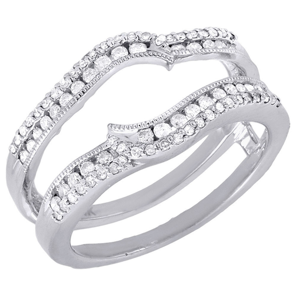 Wedding Ring Wrap
 Diamond Enhancer Wrap Solitaire Engagement Ring Round Cut