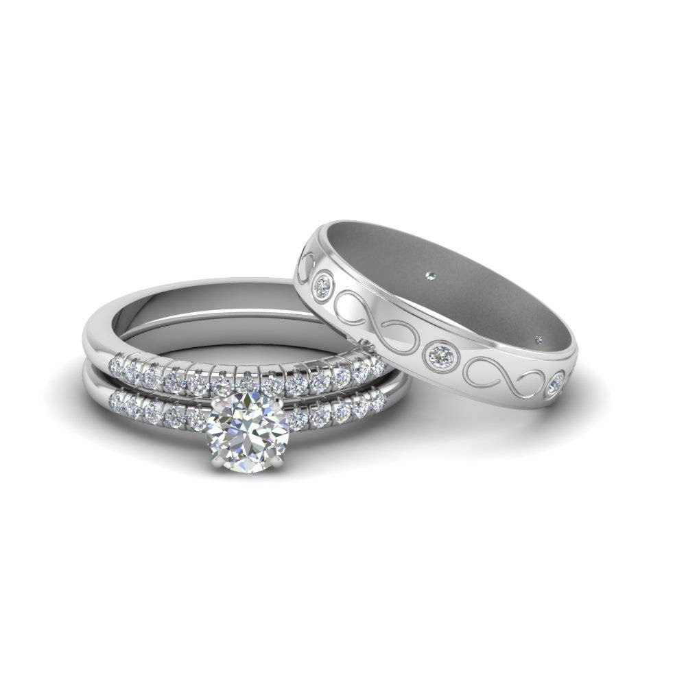 Wedding Rings Set For Him And Her
 15 Best Collection of Wedding Bands Sets For Him And Her