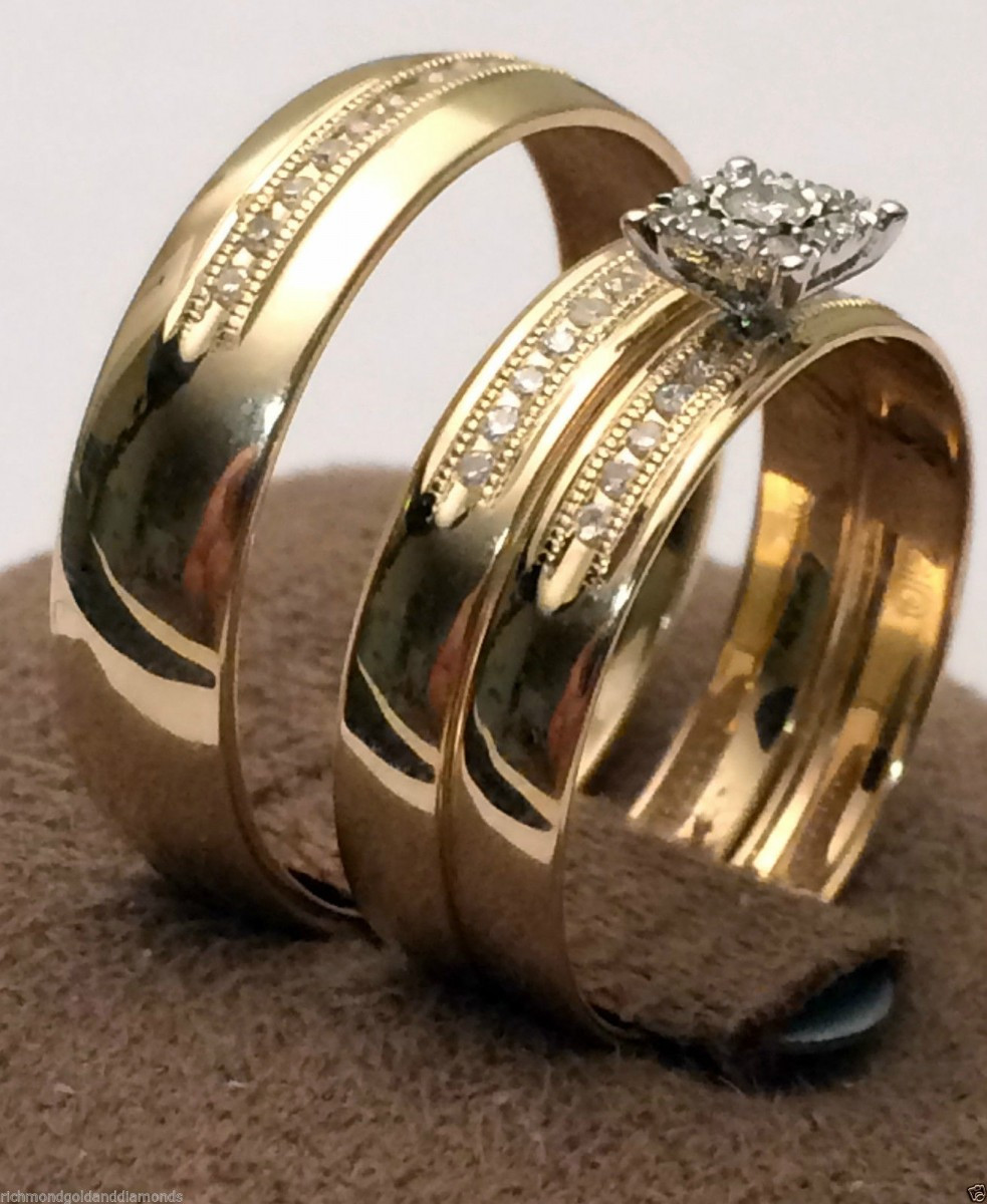 Wedding Rings Set For Him And Her
 Cheap Wedding Rings Sets For Him And Her Wedding Rings