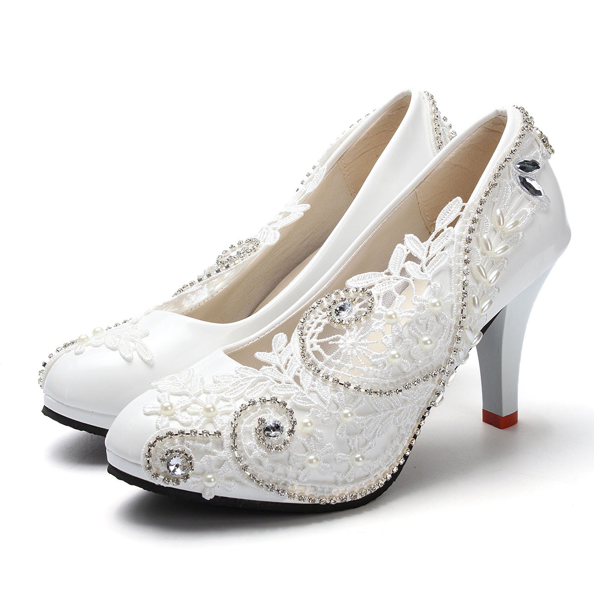 Wedding Shoes For Cheap
 line Get Cheap Ivory Lace Wedding Shoes Aliexpress