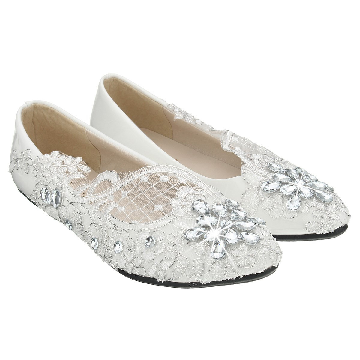 Wedding Shoes For Cheap
 line Get Cheap Lace Flat Wedding Shoes Aliexpress