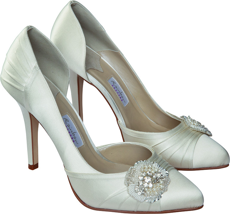 Wedding Shoes Sale
 Rainbow Couture Sasso Dyeable Wedding Shoes SALE