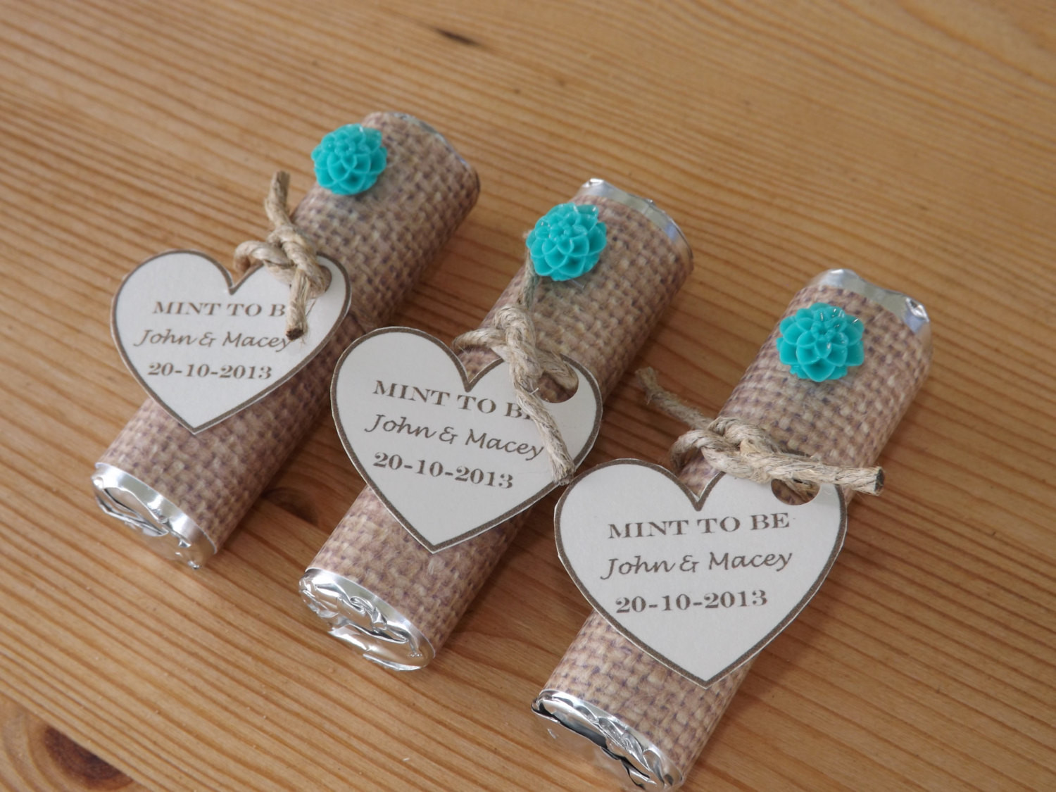 Wedding Shower Favors
 Mint to be Favors Wedding Bridal Shower by