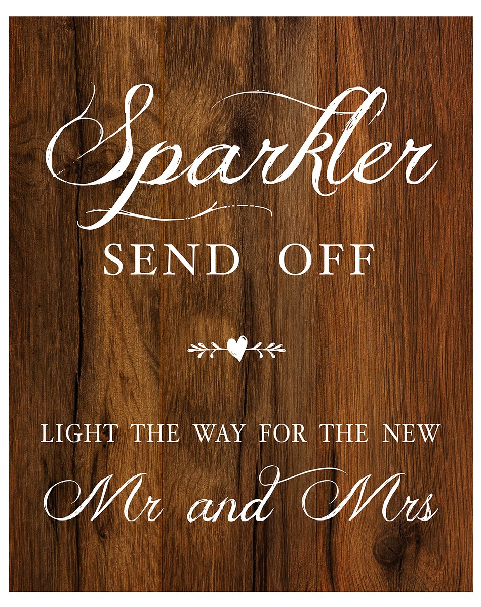 Wedding Sparklers Amazon
 Amazon 36pc Wedding Sparklers Tags Let Love Sparkle