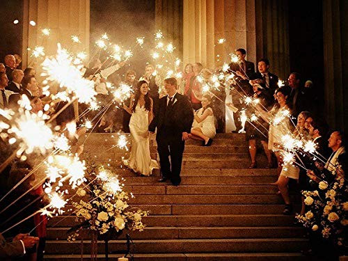 Wedding Sparklers Amazon
 Amazon 36pc Wedding Sparklers Tags Let Love Sparkle