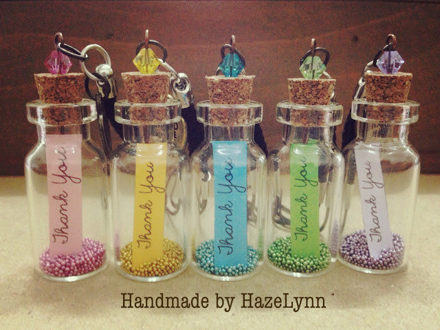 Wedding Thank You Gift Ideas For Guests
 Handmade by Hazelynn Gift Idea Thank You Bottle