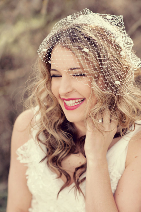 Wedding Updos With Birdcage Veil
 WeddingBlvd How To Wear A Birdcage Veil