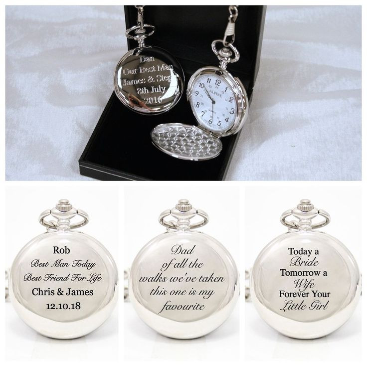 Wedding Usher Gifts
 The 25 best Watch engraving ideas on Pinterest