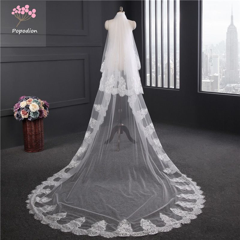 Wedding Veil Covering Face
 Aliexpress Buy Popodion cover face wedding veil 2