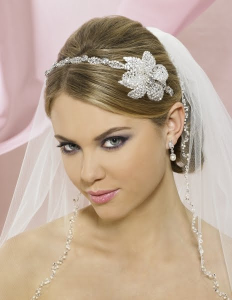 Wedding Veil Headpieces
 wedding tiaras and veils
