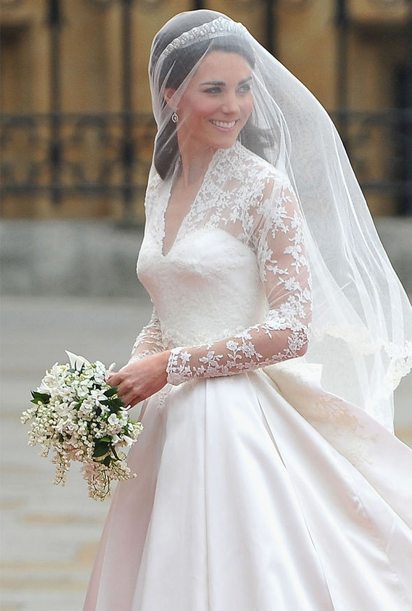 Wedding Veil Pictures
 Meghan Markle v Kate Middleton wedding veil What was