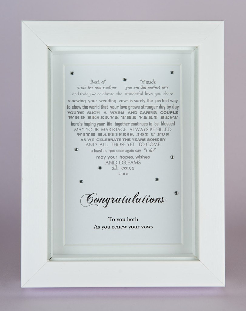 Wedding Vow Renewal Gift Ideas
 Vow renewal t renewal of vows wedding vow renewal poem
