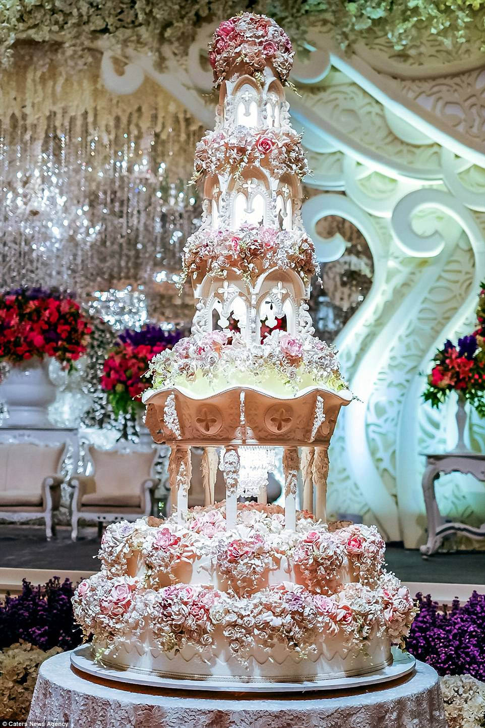 Weddings Cakes
 Are these the most elaborate wedding cakes of all time
